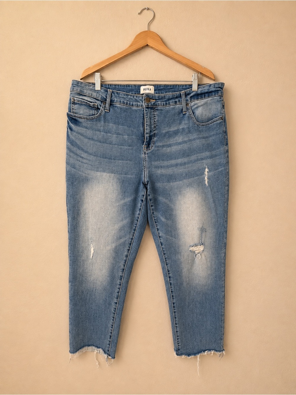 pistola Light Blue High-Rise Jeans